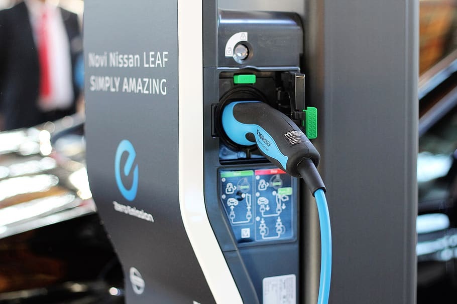 Charging station for Nissan Leaf
