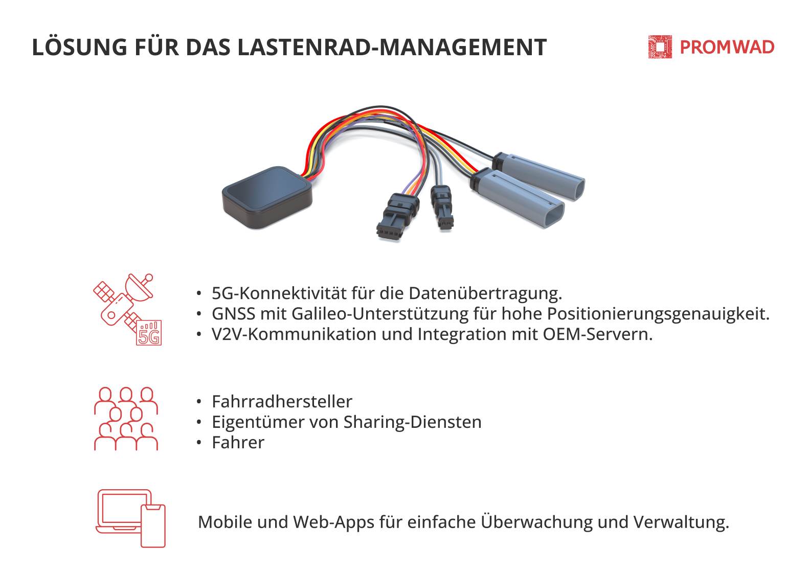 Lösung für das Lastenrad-Management