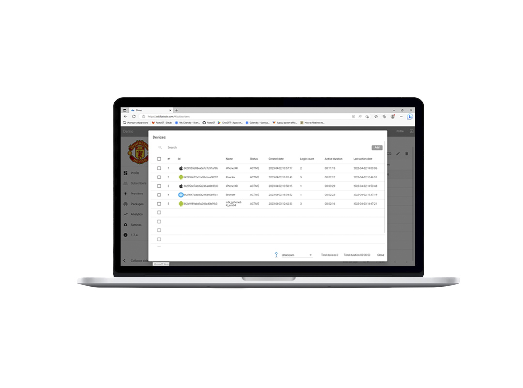 Platform for broadcasters