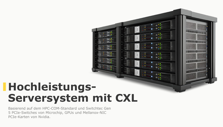 Hochleistungs-Serversystem mit CXL