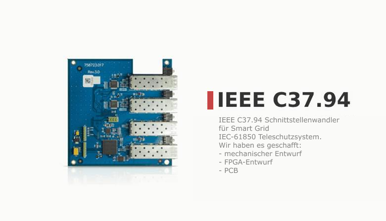 IEEE C37.94 Multiplexer für Smart Grid