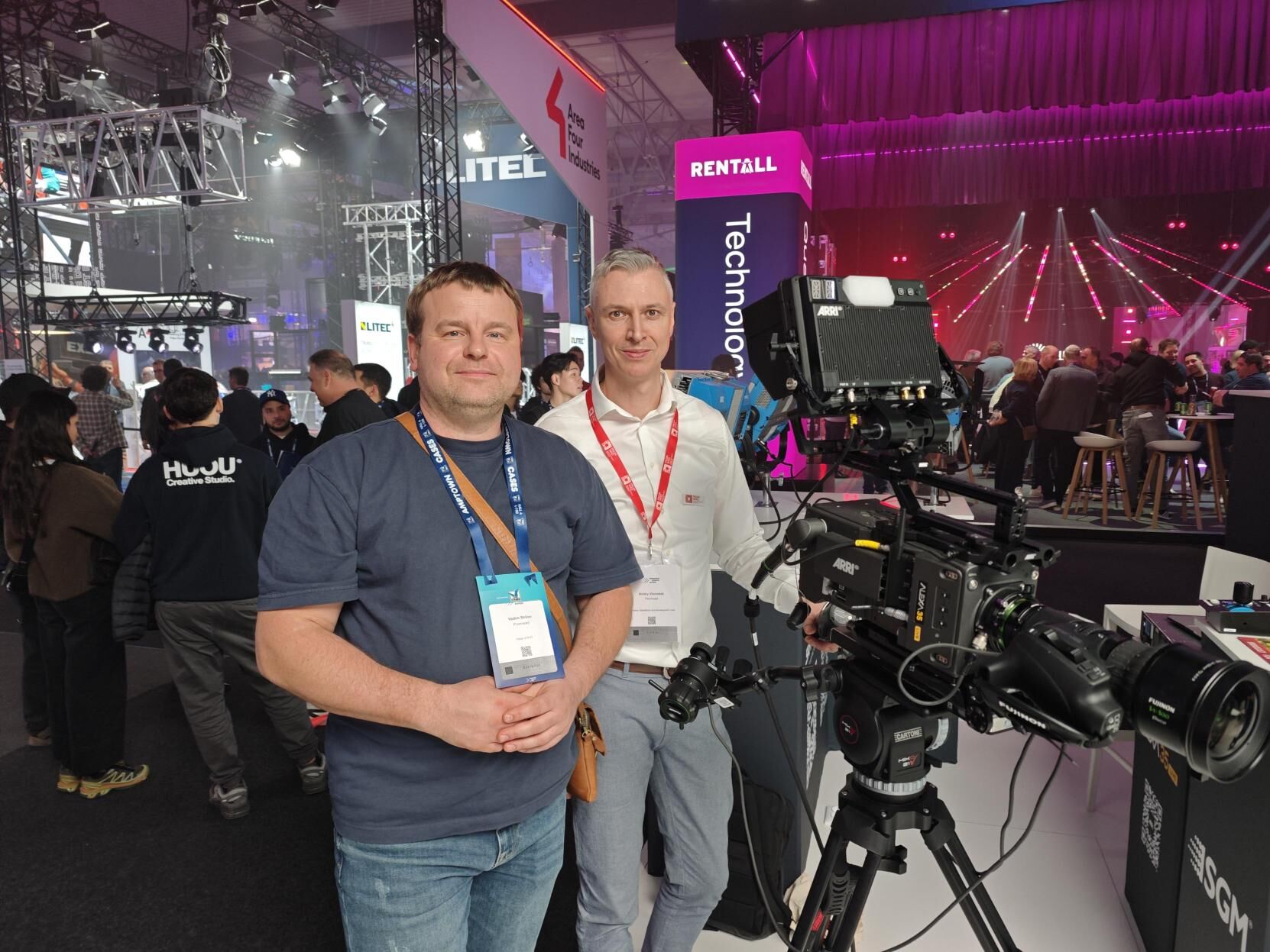 Vadim and Dmitry at ISE 2026
