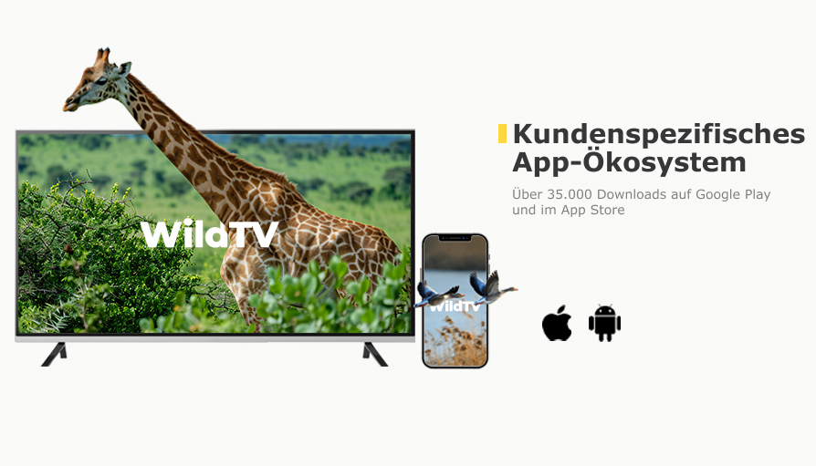 Android TV Platform & Mobile App Development for Wildlife Content Producer