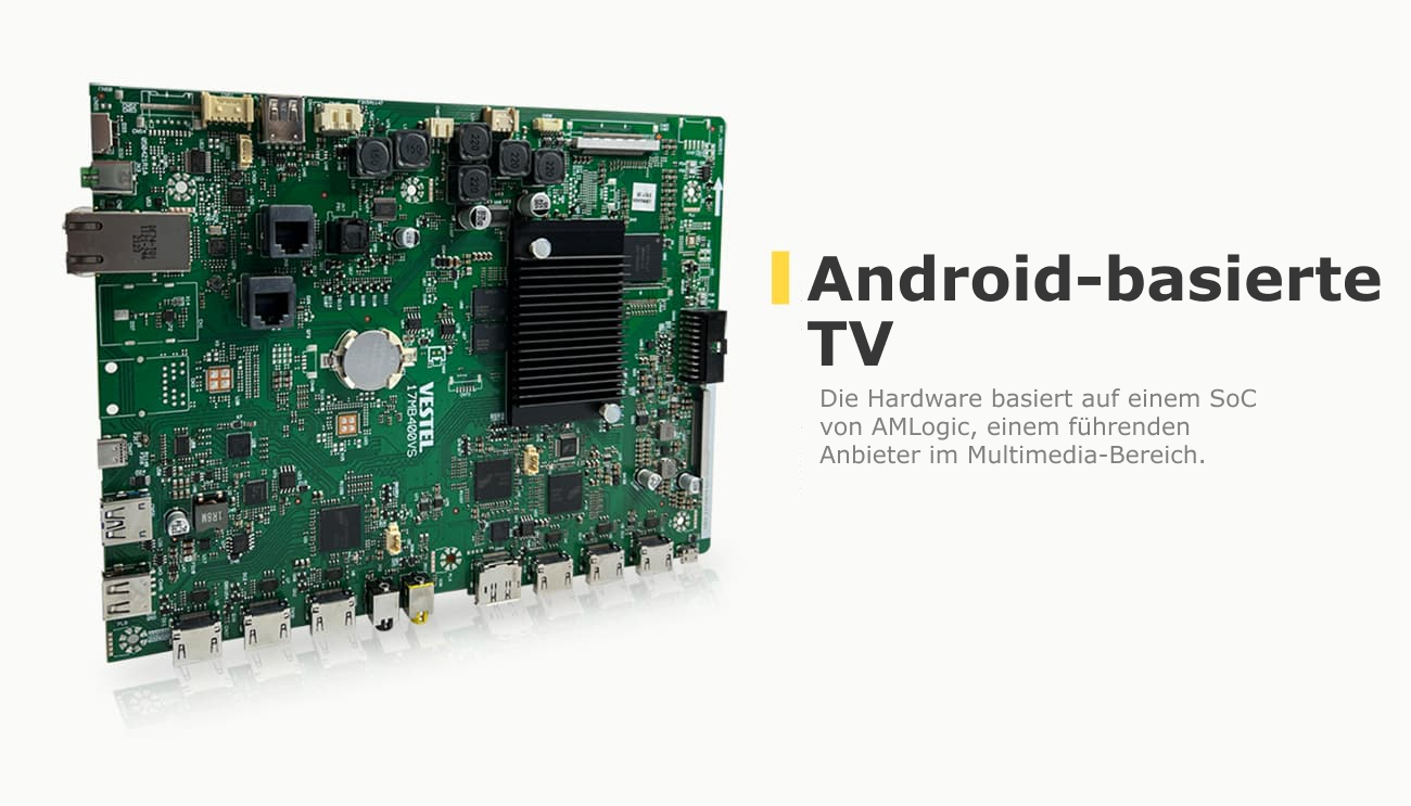 Android-basiertes TV-Gerät mit AMLogic SoC