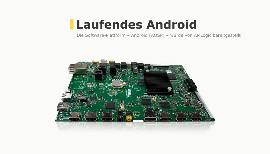 Android-basiertes TV-Gerät mit AMLogic SoC