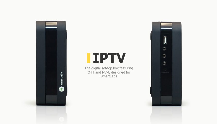 Digital IPTV set-top box featuring OTT and PVR