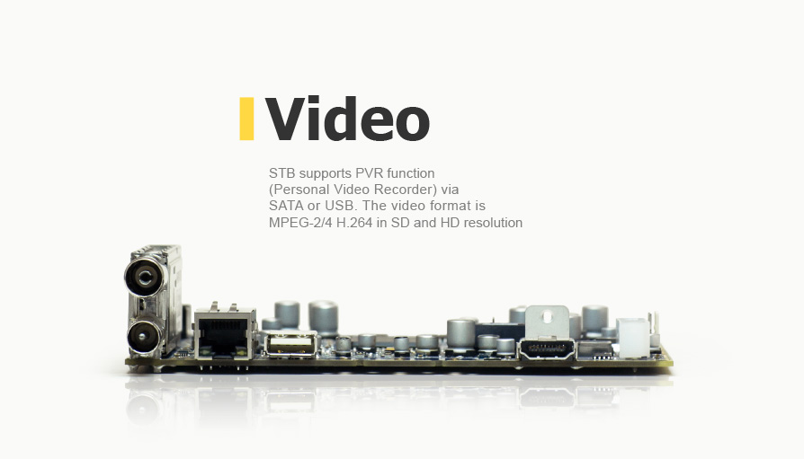 A reference design of a set-top box DVB-T/C + IPTV
