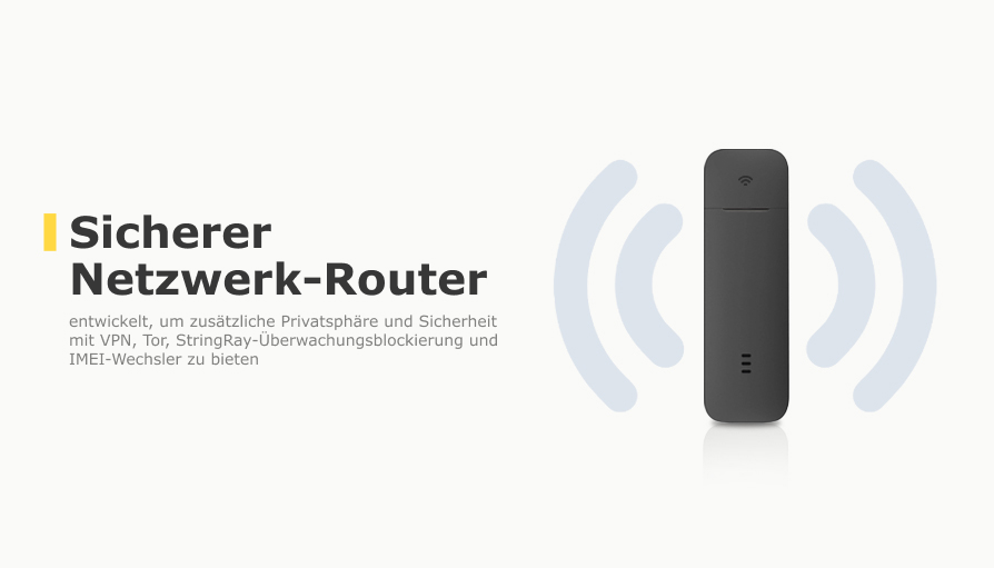 sicherer Netzwerk-Router