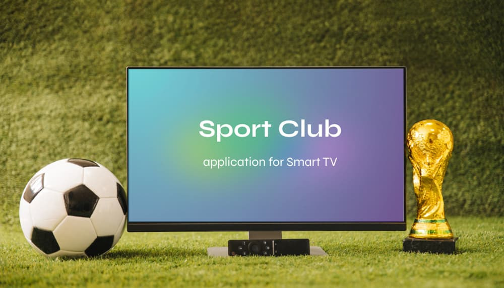 Smart TV-Anwendung Sport Club