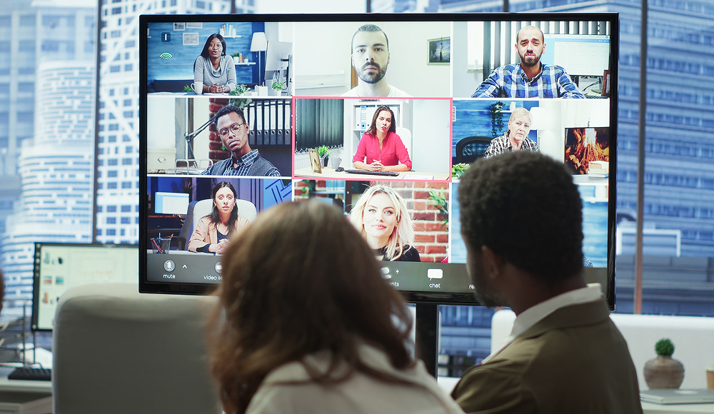 Business tv conference